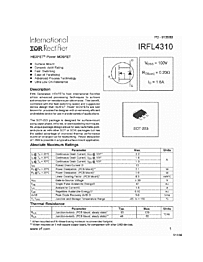 DataSheet IRFL4310 pdf