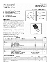 DataSheet IRFP150N pdf