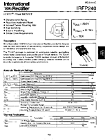 DataSheet IRFP240 pdf