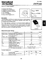 DataSheet IRFP340 pdf