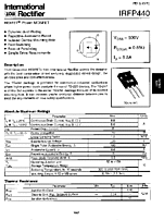 DataSheet IRFP440 pdf