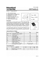 DataSheet IRFP460LC pdf