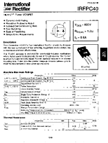 DataSheet IRFPC40 pdf