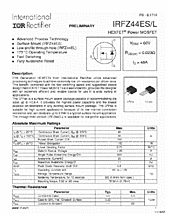 DataSheet IRFZ44ES pdf