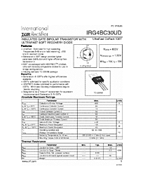 DataSheet IRG4BC30UD pdf