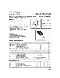 DataSheet IRG4IBC30UD pdf