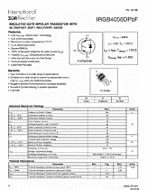 DataSheet IRGB4056DPBF pdf