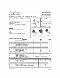 DataSheet IRGB4B60KD1 pdf