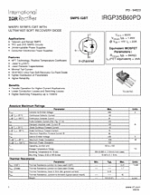 DataSheet IRGP35B60PD pdf