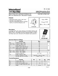DataSheet IRGP440UD2 pdf