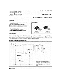 DataSheet IRIS4011 pdf