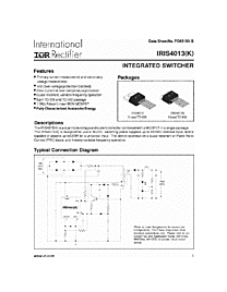DataSheet IRIS4013 pdf