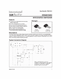DataSheet IRIS4015 pdf