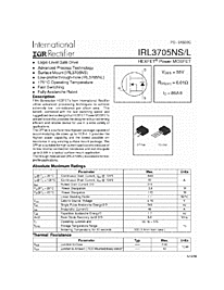 DataSheet IRL3705NL pdf