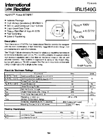 DataSheet IRLI540G pdf