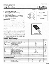 DataSheet IRLIZ44N pdf