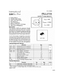 DataSheet IRLL2705 pdf