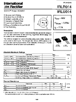 DataSheet IRLR014 pdf