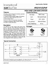 DataSheet IRS2101 pdf