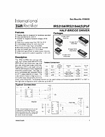 DataSheet IRS2184 pdf