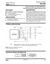 DataSheet IRU1260 pdf