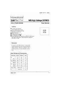 DataSheet MB Series pdf
