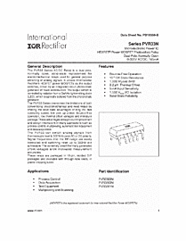 DataSheet PVR33N pdf