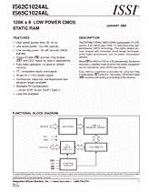 DataSheet IS62C1024AL pdf