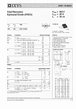 DataSheet DSEI19-06AS pdf