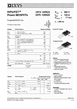 DataSheet IXFK120N20 pdf