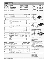 DataSheet IXFK55N50 pdf