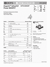 DataSheet IXFN80N50P pdf