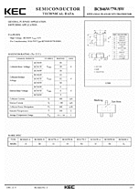 DataSheet BC848W pdf