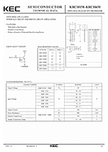 DataSheet KRC104M pdf