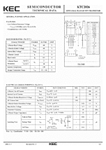 DataSheet KTC2026 pdf
