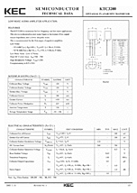 DataSheet KTC3200 pdf