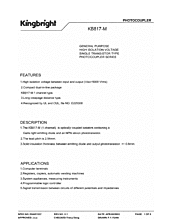 DataSheet KB817-M pdf