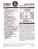 DataSheet ispLSI 2064 pdf