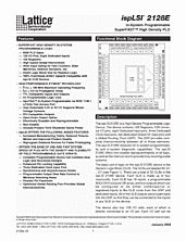 DataSheet ispLSI2128E pdf