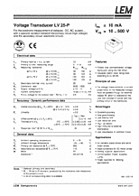 DataSheet LV 25-P pdf