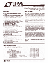 DataSheet LT1568 pdf