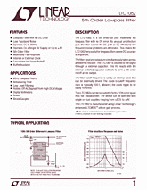 DataSheet LTC1062 pdf