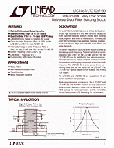 DataSheet LTC1067 pdf