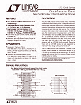 DataSheet LTC1068 pdf