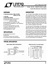 DataSheet LTC1196 pdf
