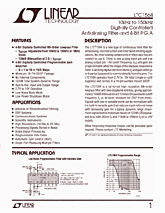 DataSheet LTC1564 pdf