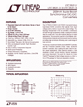 DataSheet LTC3531 pdf