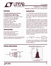 DataSheet LTC6905 pdf