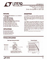 DataSheet LTC6910-1 pdf