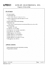 DataSheet LTV-354T pdf